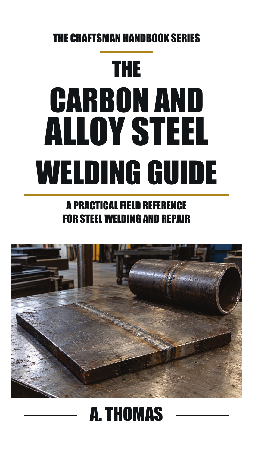 Front cover of The Carbon and Alloy Steel Welding Guide